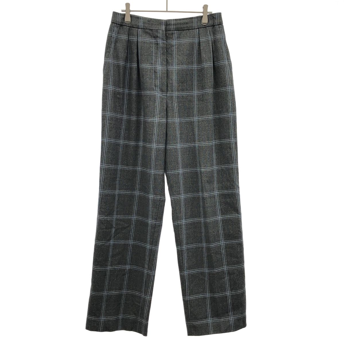 MARNI マルニ 20AW ウールチェックトラウザーパンツ PAMA0192U0 グレー 38