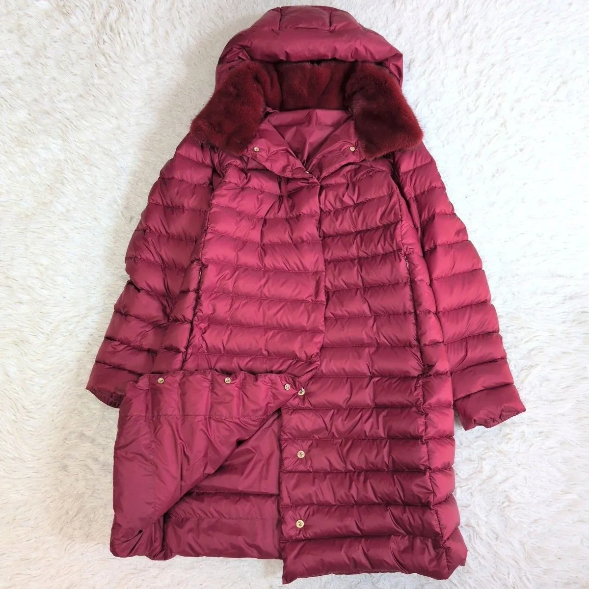 【未使用】ロロピアーナ×manzoni24 コラボ　ダークブルー ウールコート 2025年最新】manzoni24の人気アイテム - メルカリ