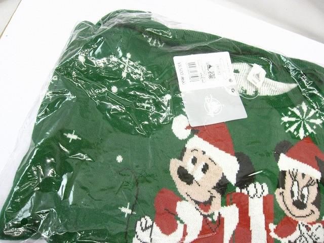 優 ディズニー ミッキー ミニー クリスマス 長袖セーター ニット