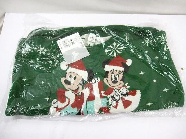 優 ディズニー ミッキー ミニー クリスマス 長袖セーター ニット