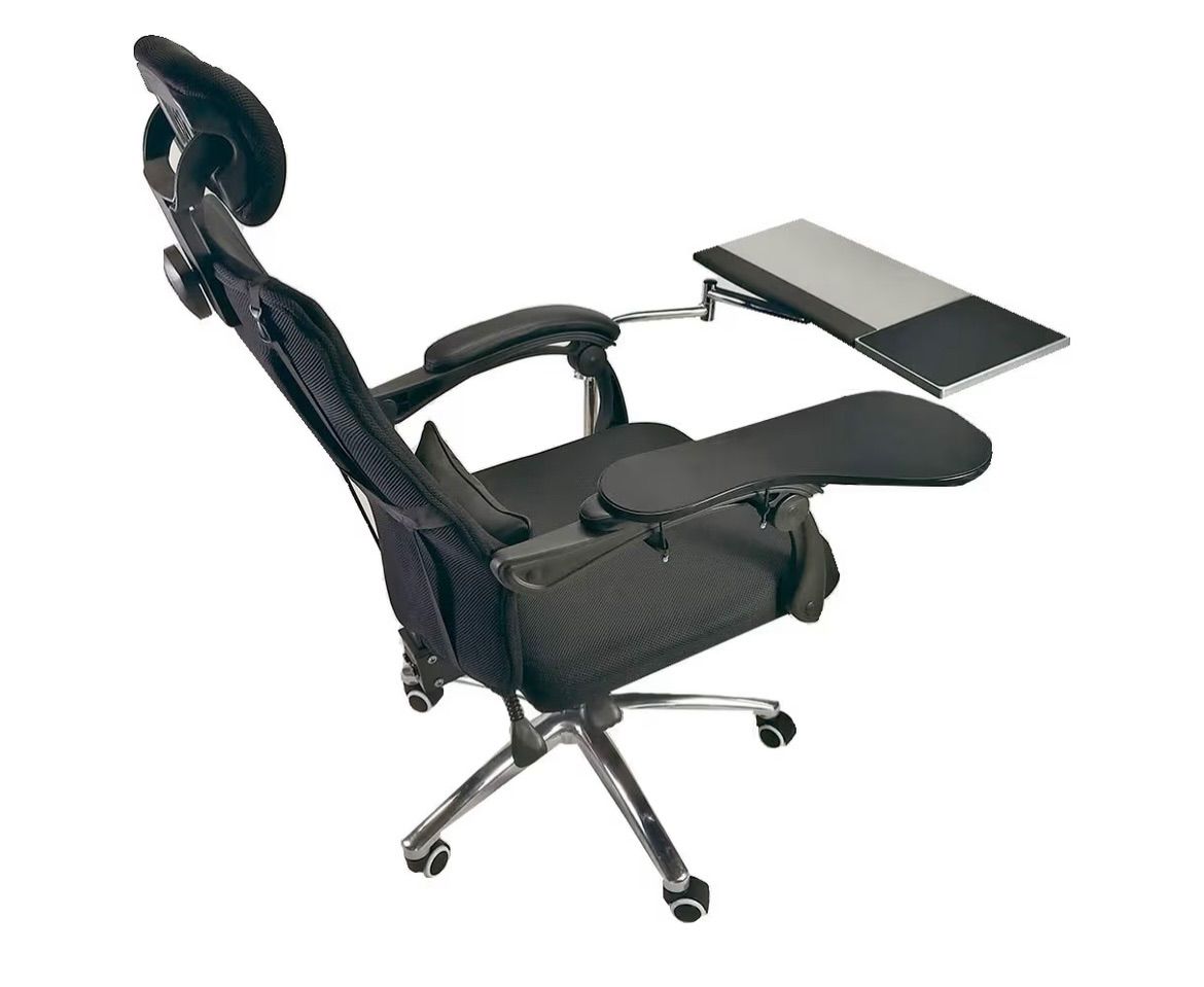 キーボード ノートパソコン マウススタンド マウント は円形バーに取り付け キーボードトレイ PCプラットフォーム スタンド キーボードトレイ ノートパソコンスタンド アームレスト リストレスト マウス パッド 360°調整 PC落下防止