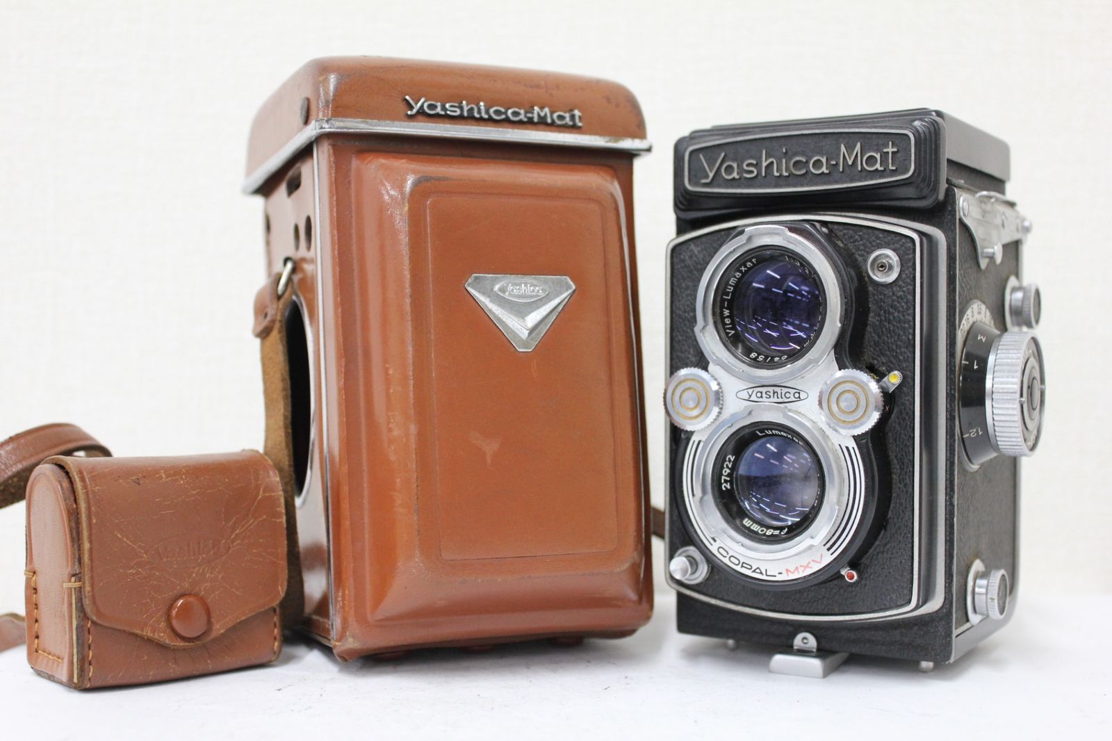品 ヤシカ Yashica-mat Lumaxar 80mm F3.5 二眼カメラ e3603