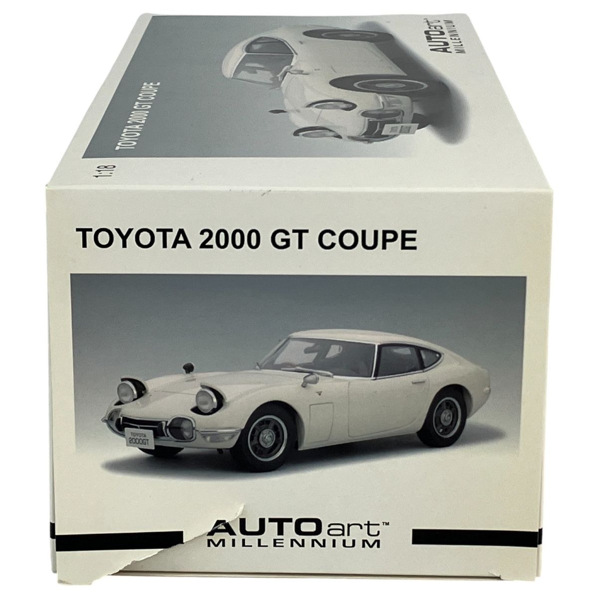 AUTOart 1 18 トヨタ 2000GT クーペ ホワイト ミニカー N10544492
