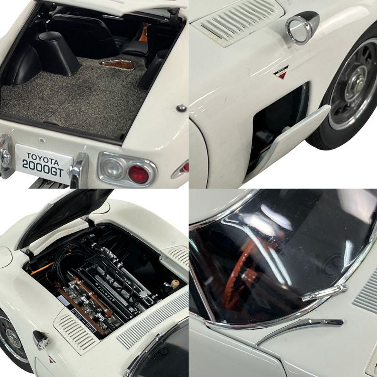 AUTOart 1 18 トヨタ 2000 GT クーペ ホワイト ミニカー その他 ミニカー