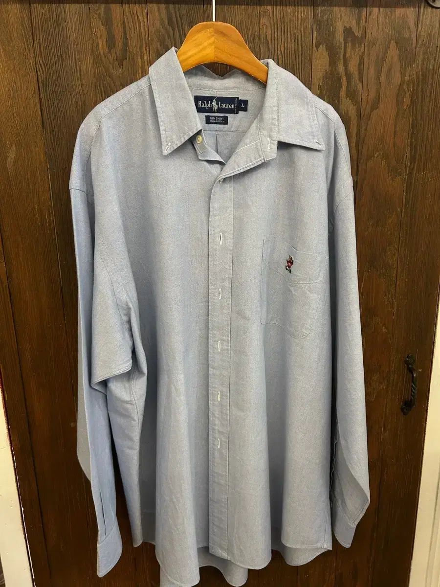 ポロ ラルフローレン ライトブルー シャツ