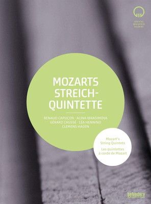 Mozart String Quintets モーツァルト弦楽五重奏曲全集 2DVD
