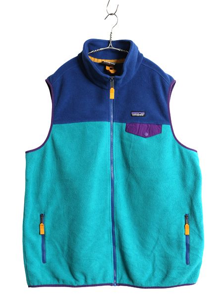 なクーポン配布中! パタゴニア ライトウェイト シンチラ スナップT フリース ベスト メンズ XXL 17年製 前開き 重ね着 ハイネック フルジップ 大きいサイズ