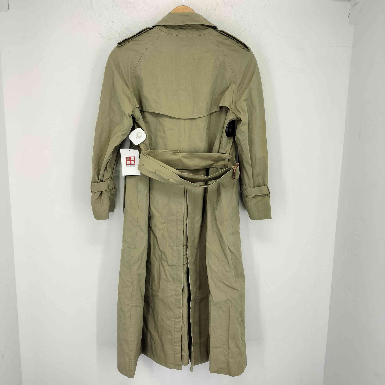 バーバリーロンドン BURBERRY LONDON イングランド製 裏地チェック トレンチコート レディース 表記無