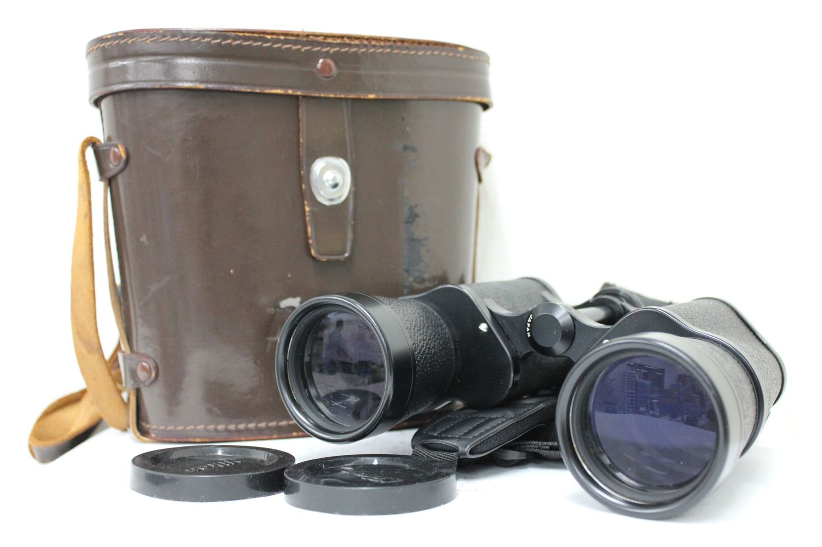 返品保証 ニコン Nikon 7X 50 7.3° ケース 前後キャップ付き 双眼鏡 e3611