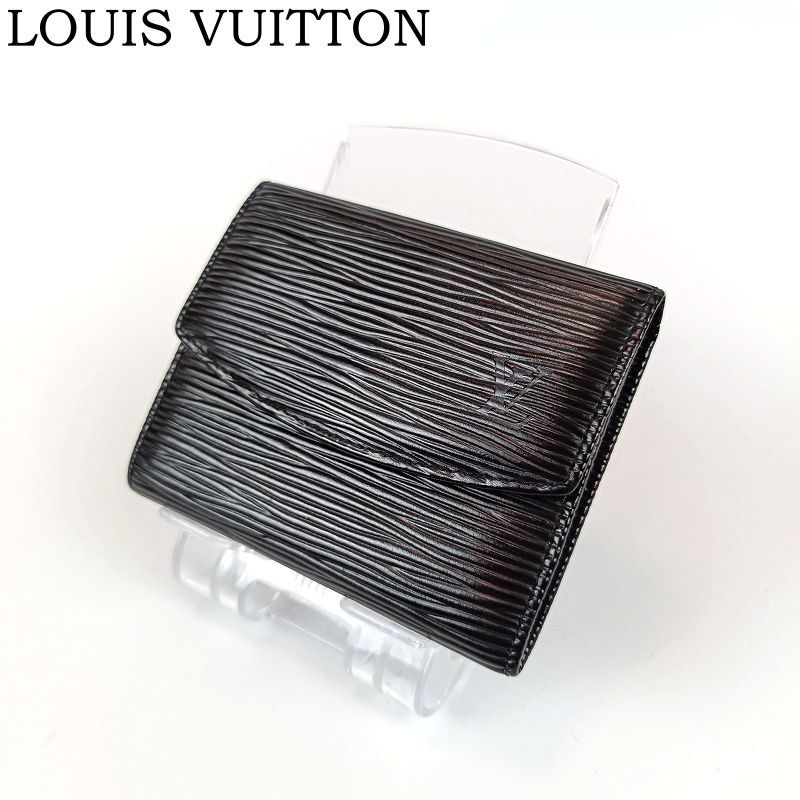 LOUIS VUITTON ルイヴィトン エピ ポルトモネ サーンプル コインケース コインパース 小銭入れ ノワール 黒 ブラック M63412 メンズ レディース
