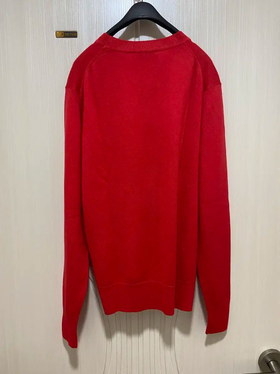  Maison Kitsuné メゾンキツネ レッド ニット XS 長袖 ニット セーター