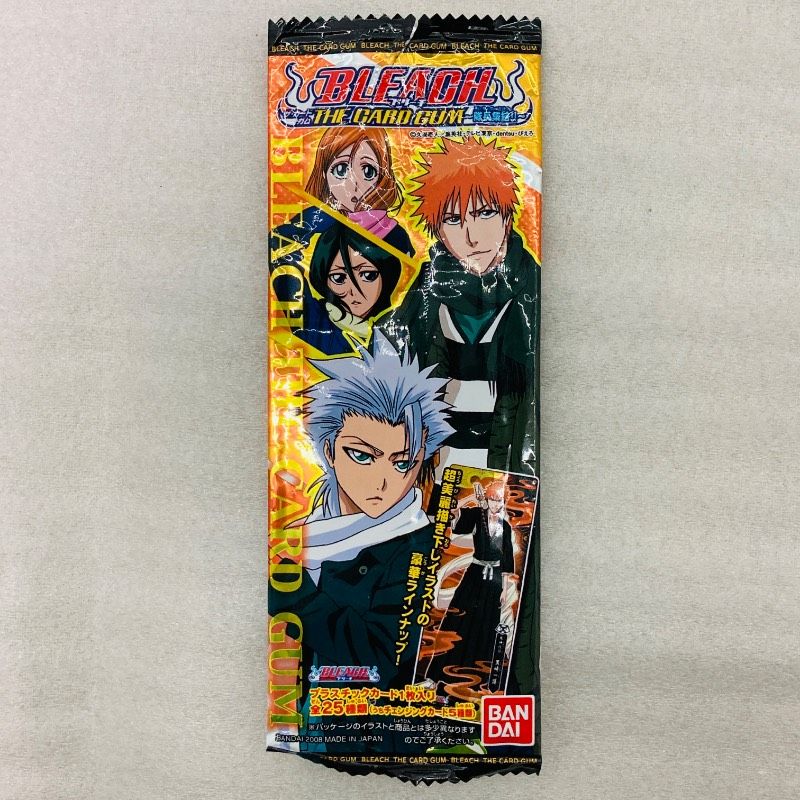 BLEACH　カードガム　BANDAI BLEACH-ブリーチ- BLEACH THE CARD GUM 3｜バンダイキャンディトイ