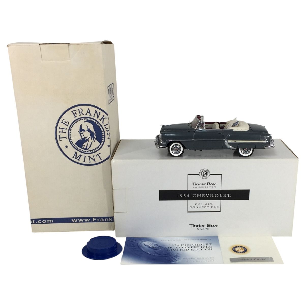 フランクリンミント 1 24 1954 シボレー ベル エア コンバーチブル Tinder Box ミニカー N10544486