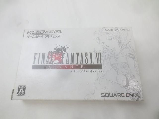 品 ゲーム ゲームボーイアドバンス ソフト ファイナルファンタジー VI
