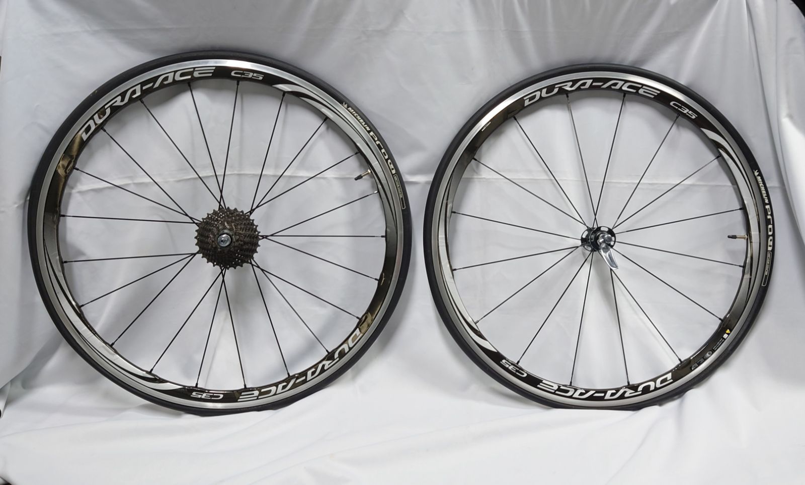 シマノ デュラエース DURA ACE WH 9000 C 35 ホイールセット スプロケット CS 11 28 T SHIMANO