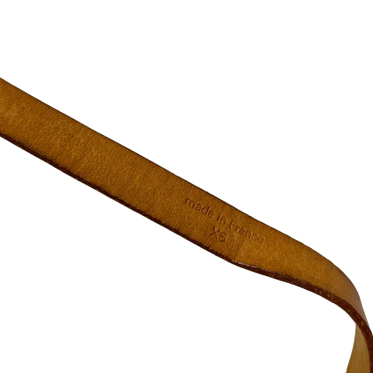 ヌメ革 サンチュールブトンプレション