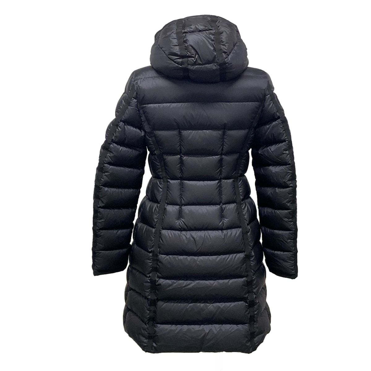 MONCLER モンクレール ダウンコート サイズ0 XS レディース HERMINE エルミンヌ 黒 長袖 冬 ダウン