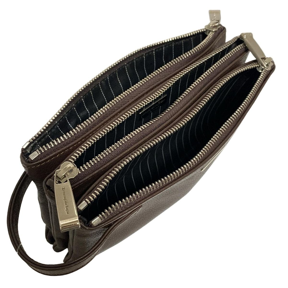 ダークブラウン レザー