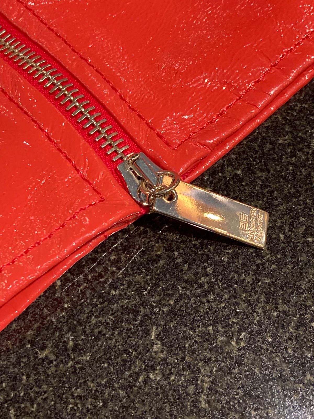 エリザベッタ ELISABETTA FRANCHI タイトスカート 40サイズ レッド レディーススカート イタリア製 GULLKHAN_COM