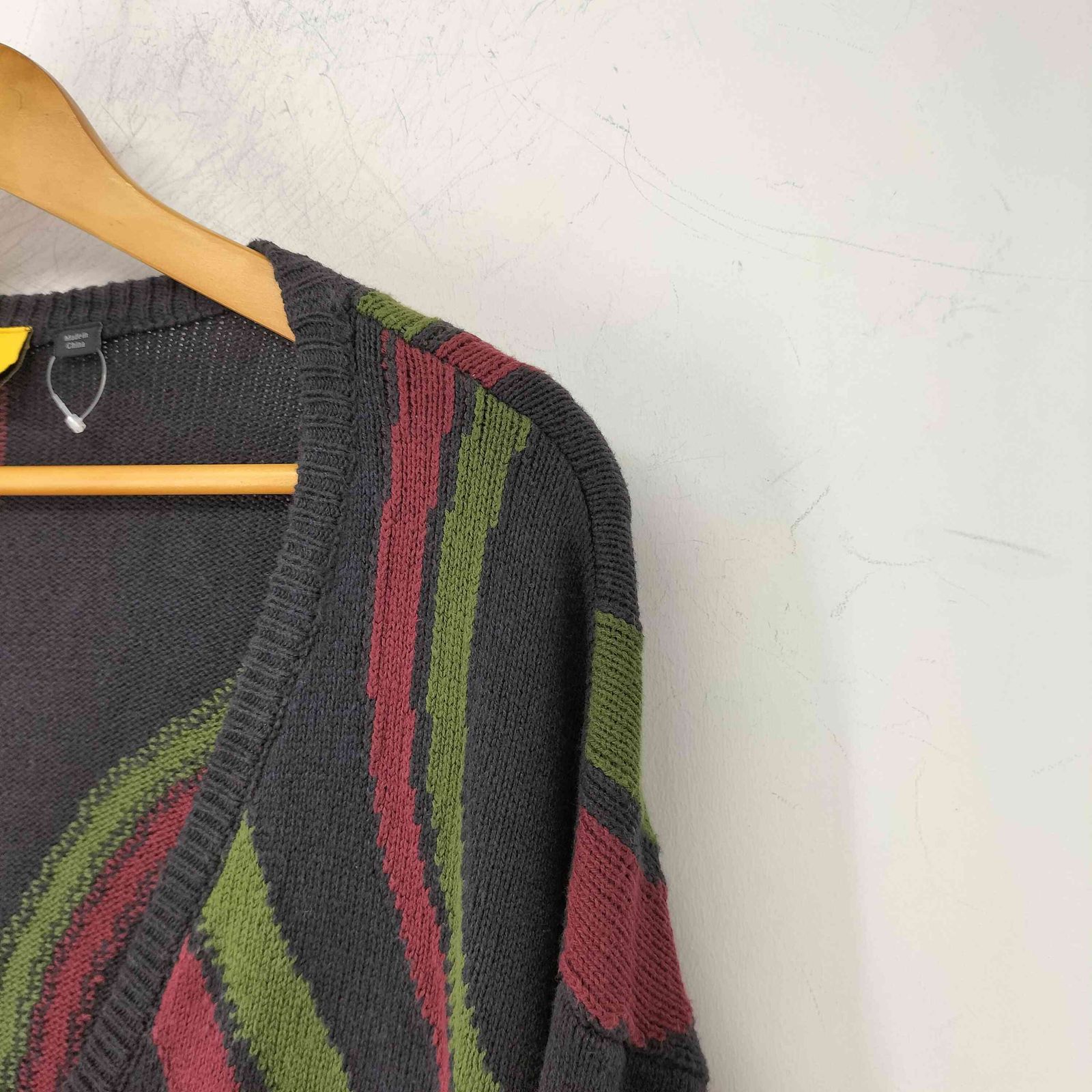 Dime(ダイム)  LIGHTWAVE KNIT CARDIGAN メンズ import：L 【中古】【ブランド古着バズストア】 ダイム Dime LIGHTWAVE KNIT CARDIGAN メンズ import：L - メルカリ