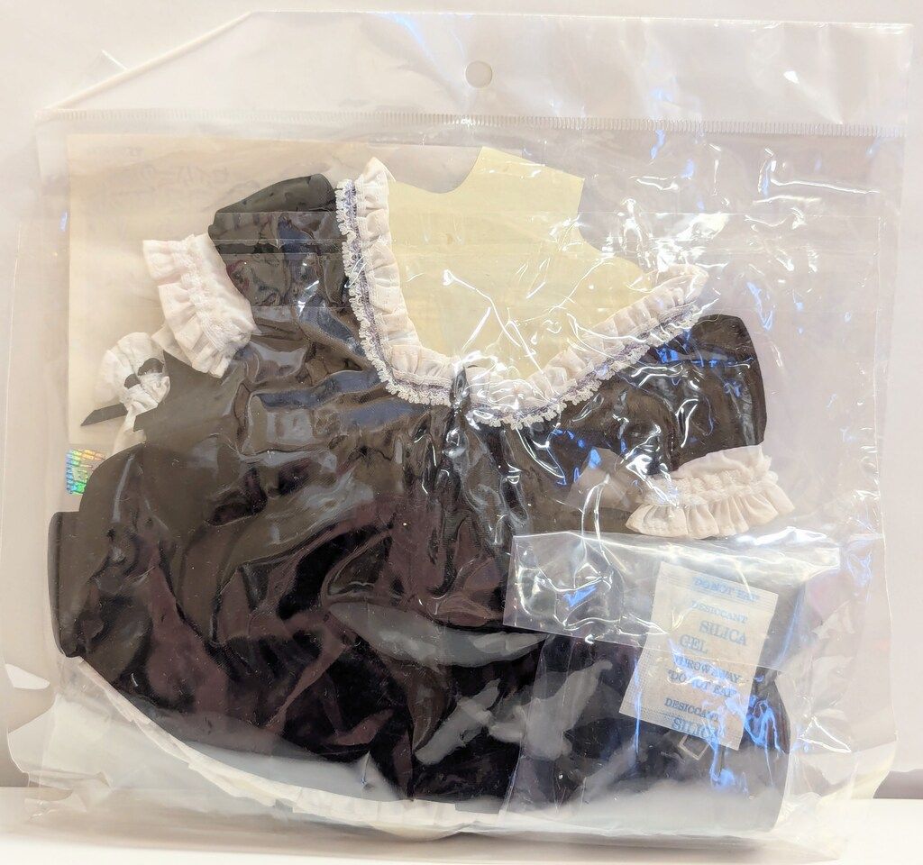 ボークス DD 衣装 Fate hollow ataraxia セイバーのメイドコスセット 旧パッケージ サイズ DD M