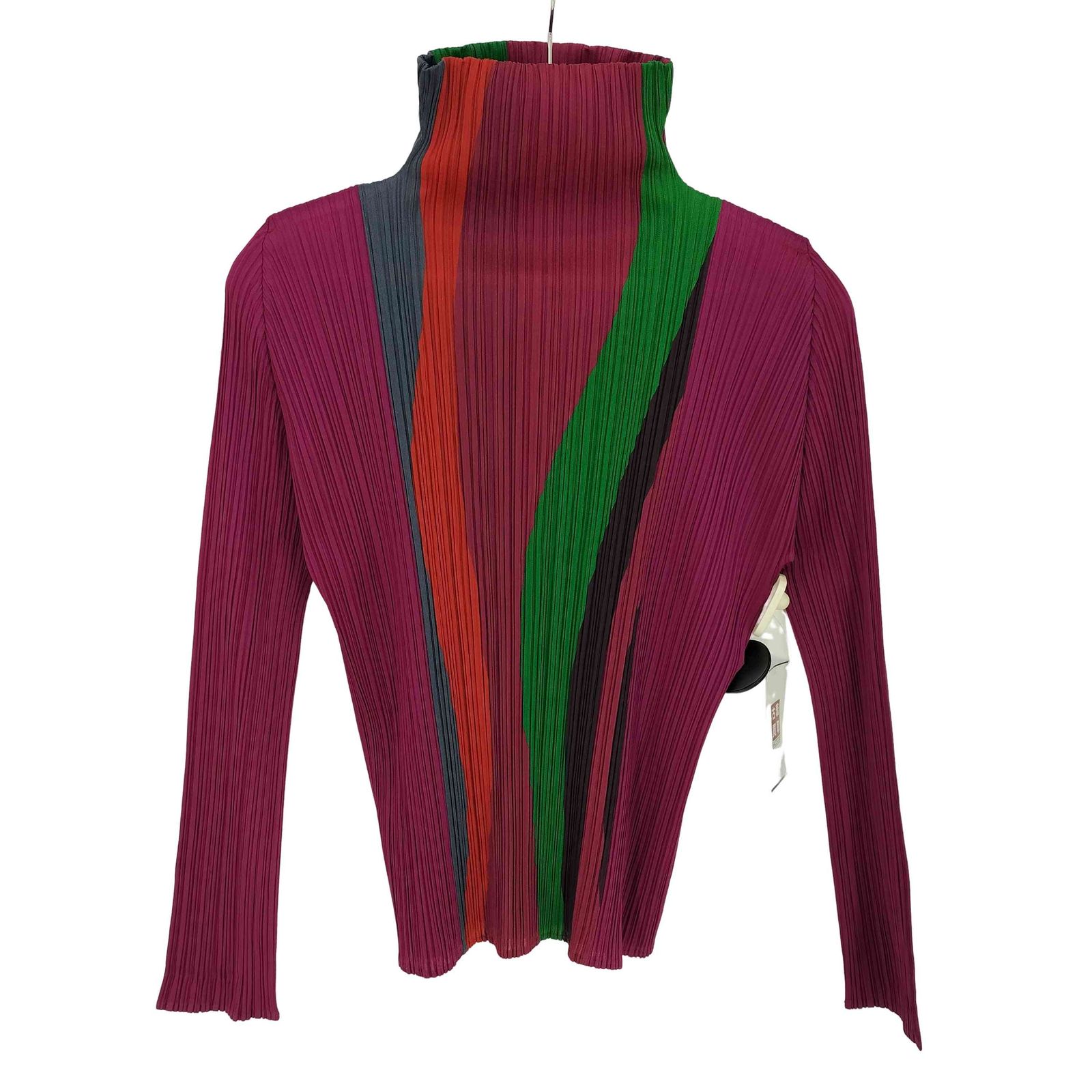 プリーツプリーズイッセイミヤケ PLEATS PLEASE ISSEY MIYAKE 09 aw マルチ ハイネック プリーツ長袖カットソー レディース JPN 4