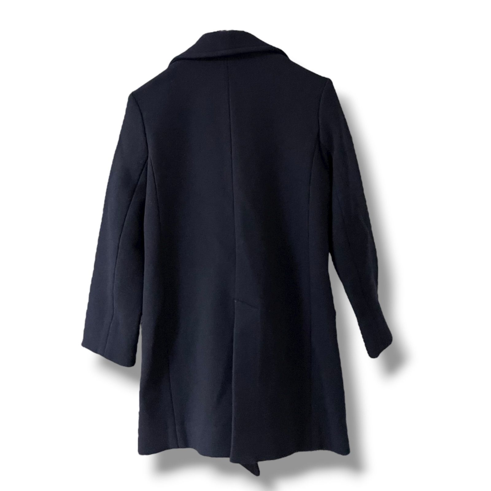COMME CA DU MODE コムサデモード ネイビー レディース ロングコート 