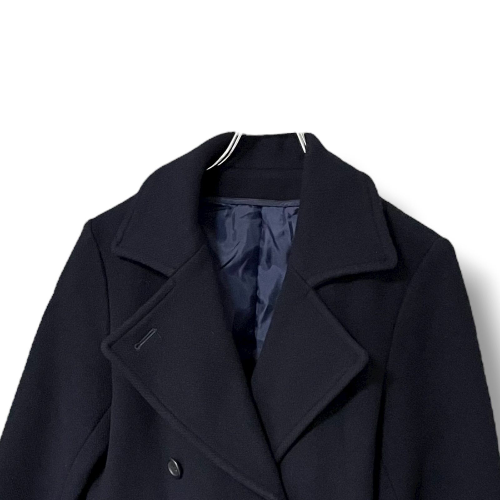 COMME CA DU MODE コムサデモード ネイビー レディース ロングコート 