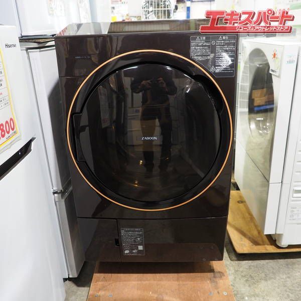 TOSHIBA/東芝 ドラム洗濯機 ZABOON TW-127X9L 2021年製 戸塚店 ドラム