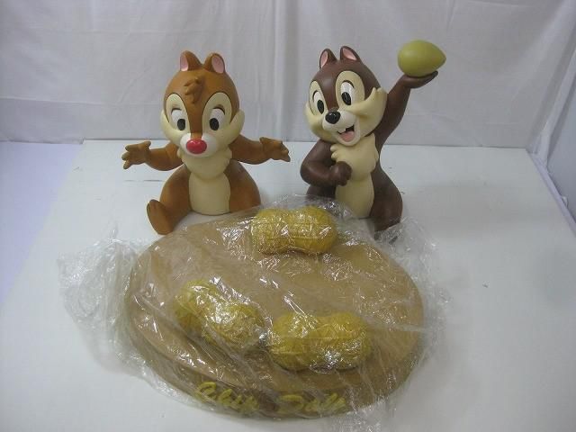 品 フィギュア チップとデール スタチュー ビッグサイズフィギュア