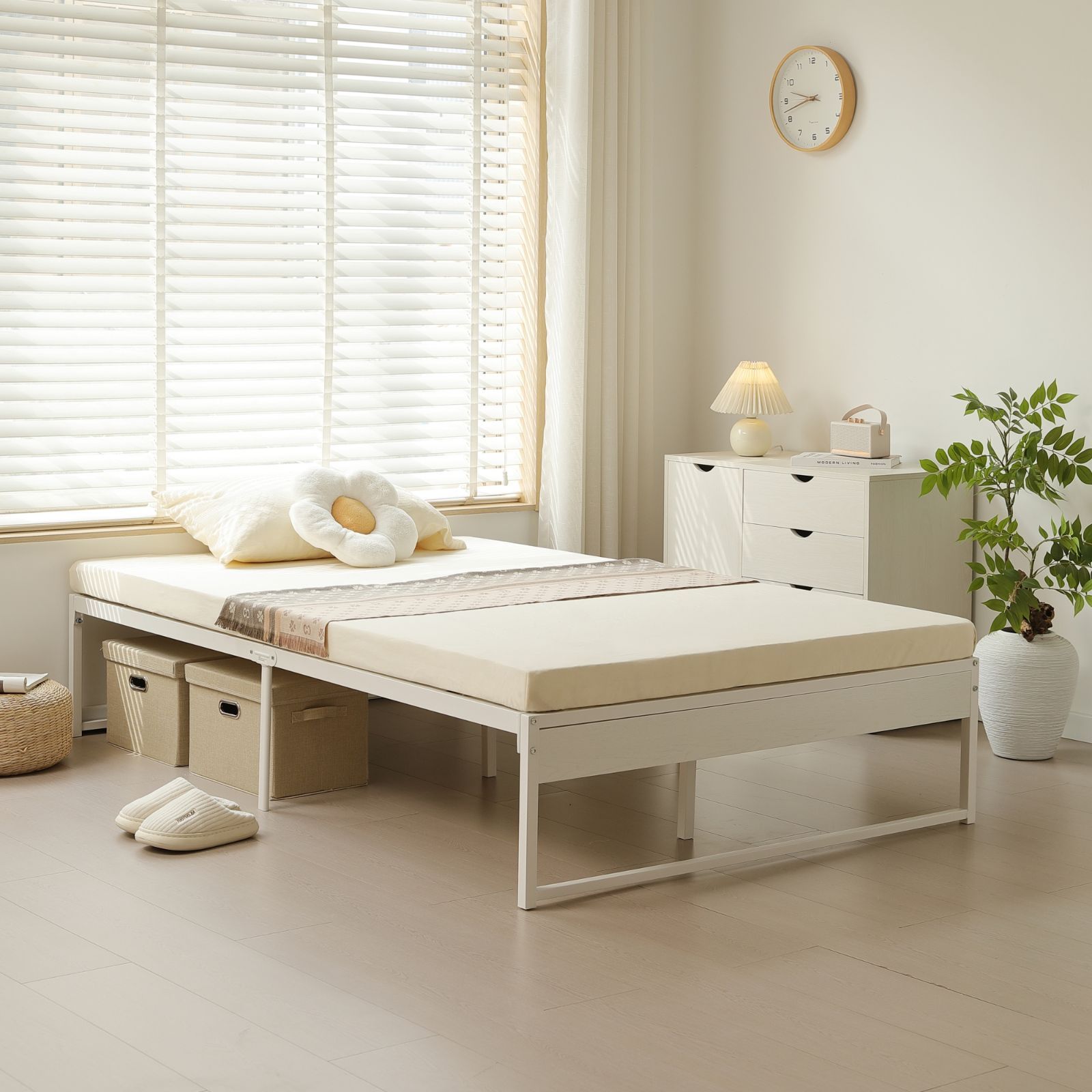 アイアンベッド シンプル