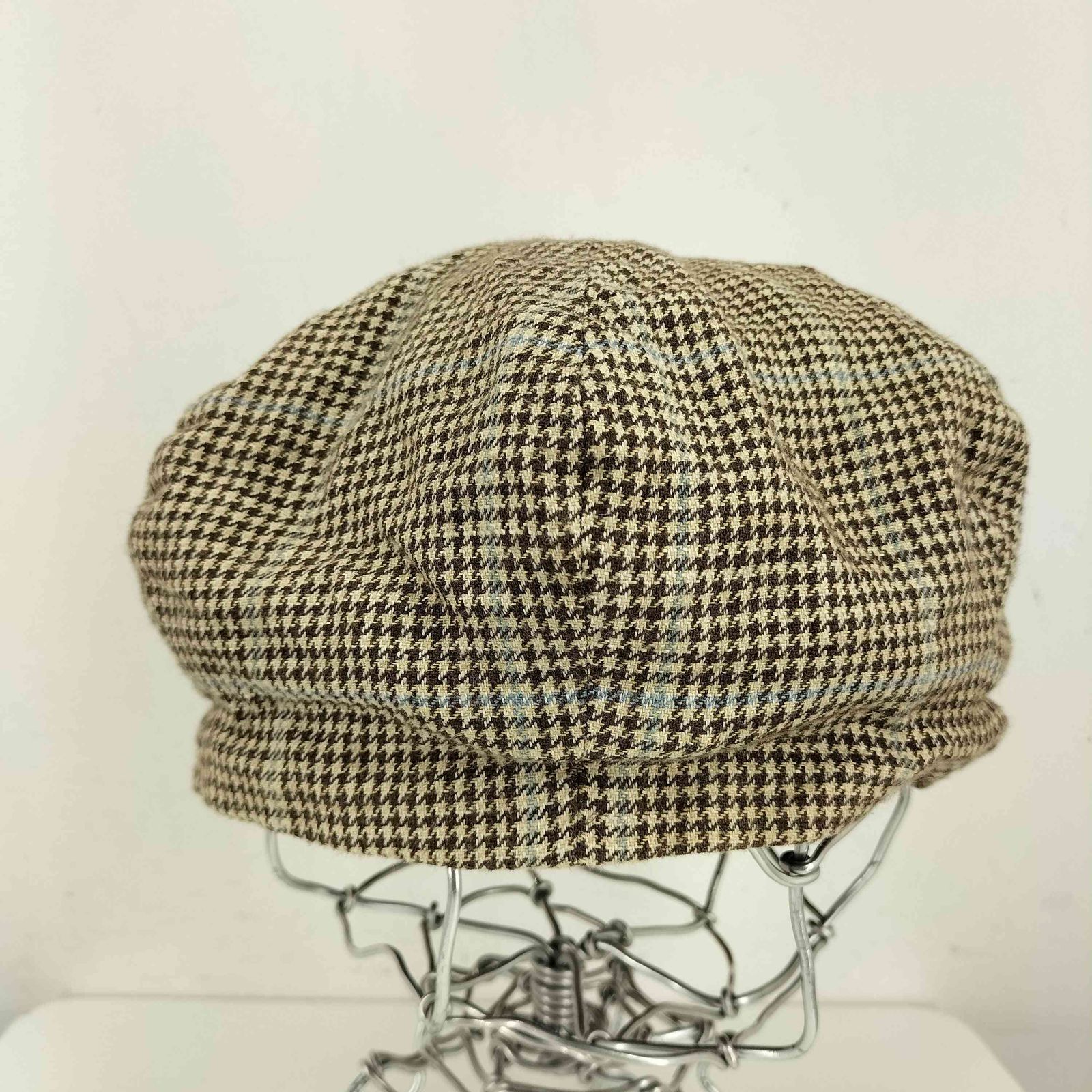 RICHARD 千鳥格子キャスケット