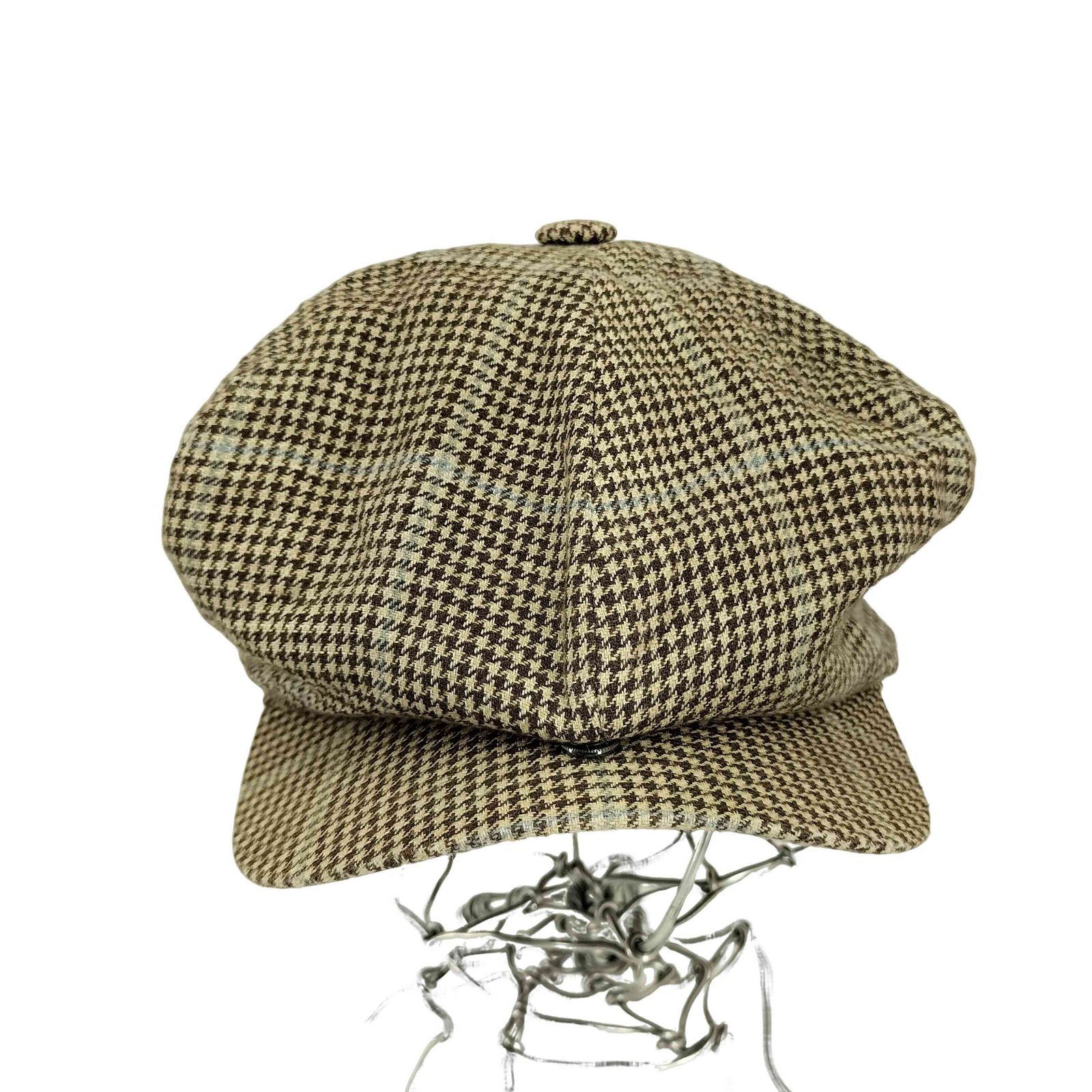 アナトミカ ANATOMICA JONATHAN RICHARD 千鳥格子キャスケット メンズ 表記無