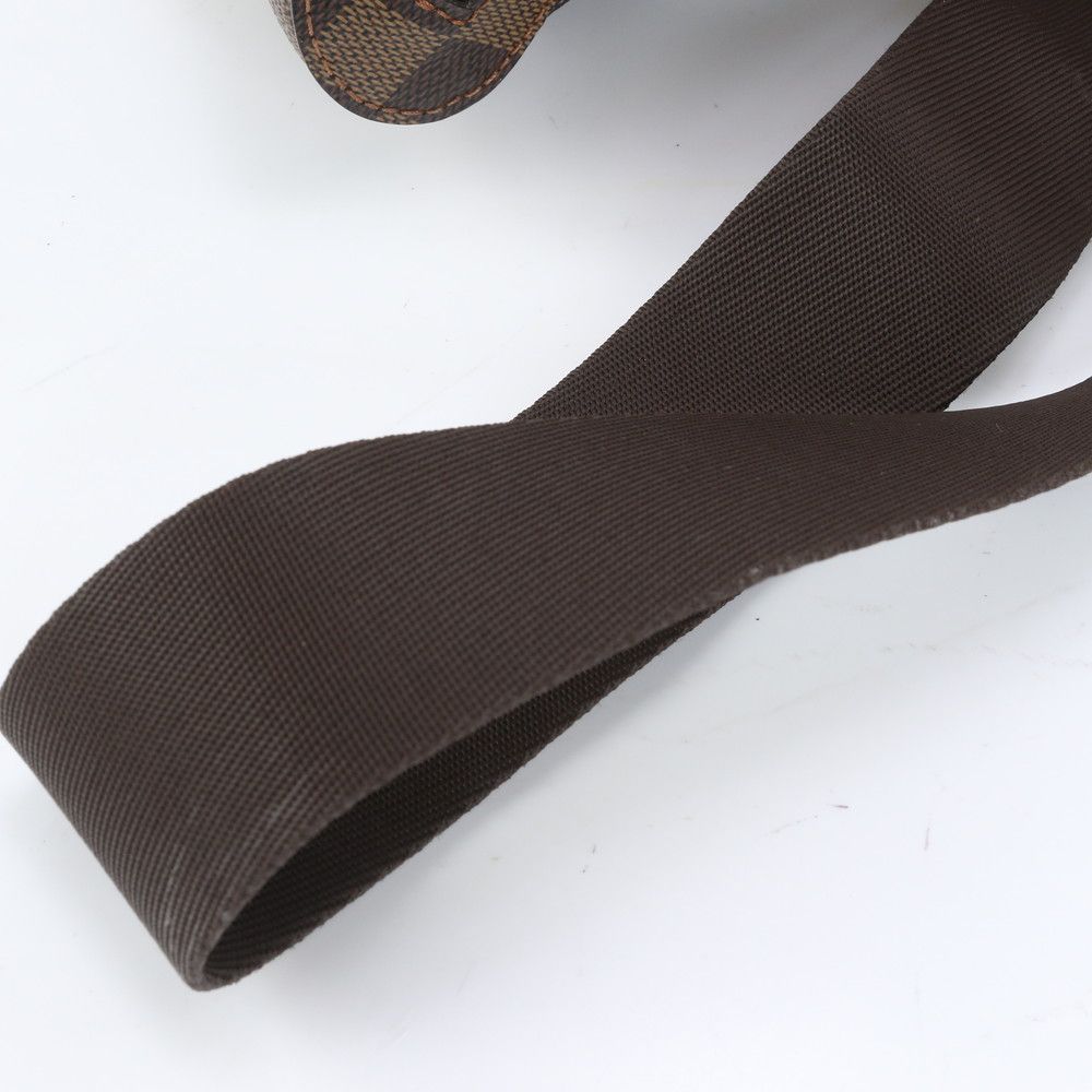 ルイヴィトン ダミエ ジェロニモス N51994 レザー ボディバッグ 斜め掛け ボディ ショルダー メンズ EUM CY12-10