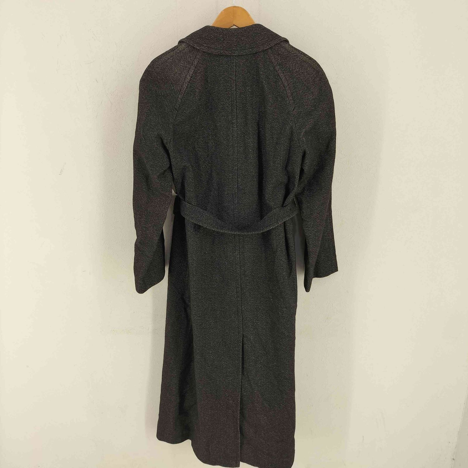 カルバンクライン CALVIN KLEIN 80-90s ベルテッド ダブル チェスターコート レディース 7 GULLKHAN_COM