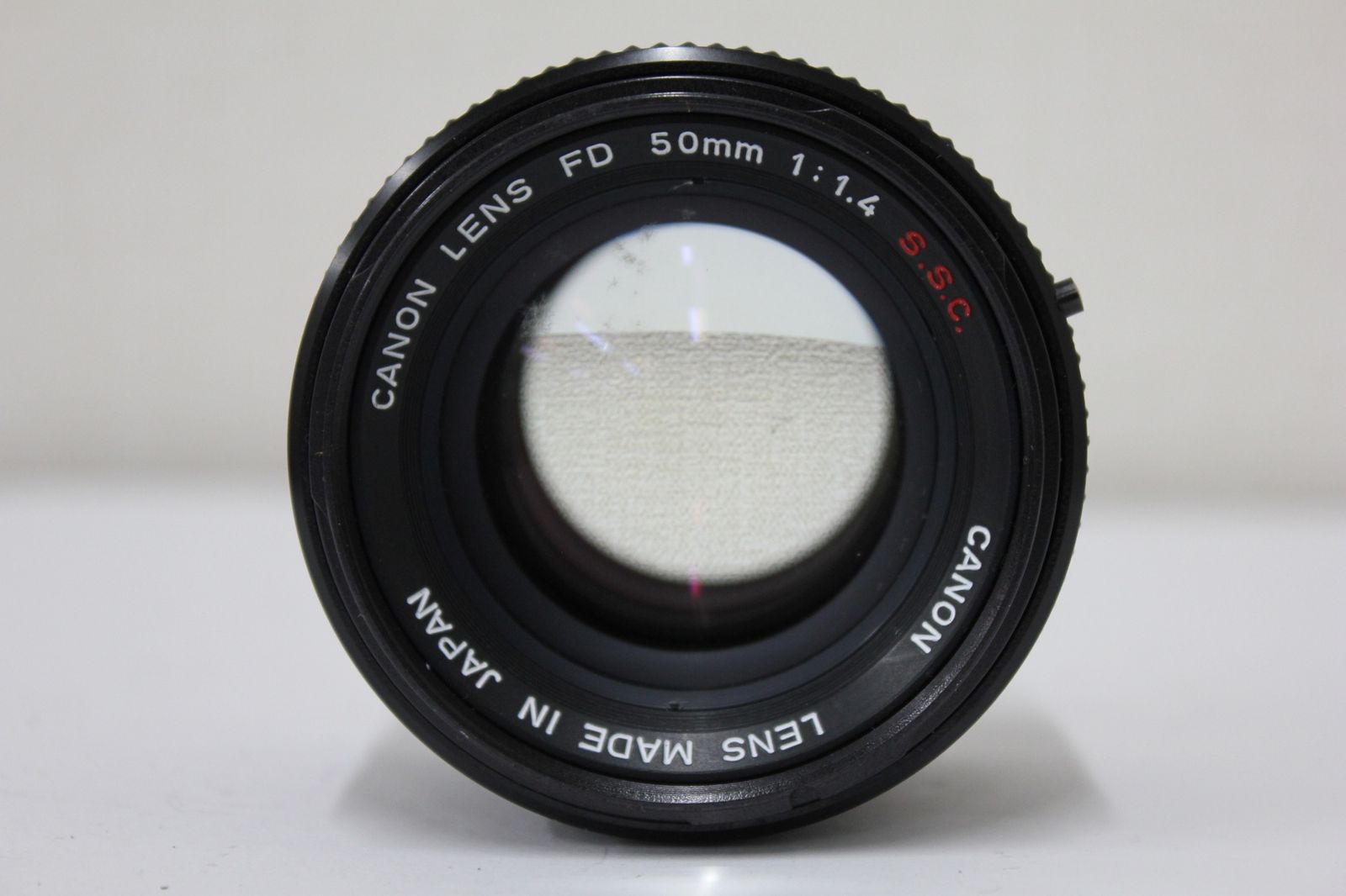 カメラ 【返品保証】 キャノン Canon FD 50mm F1.4 S.S.C レンズ e3626