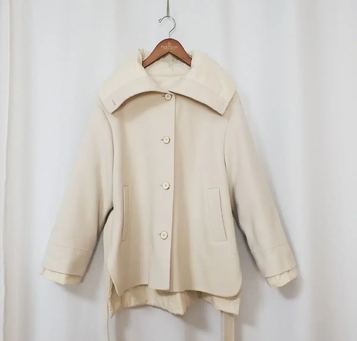  ハンサムSYSTEM ダウン ウールコート55-66 ロングコート ジャケット アウター