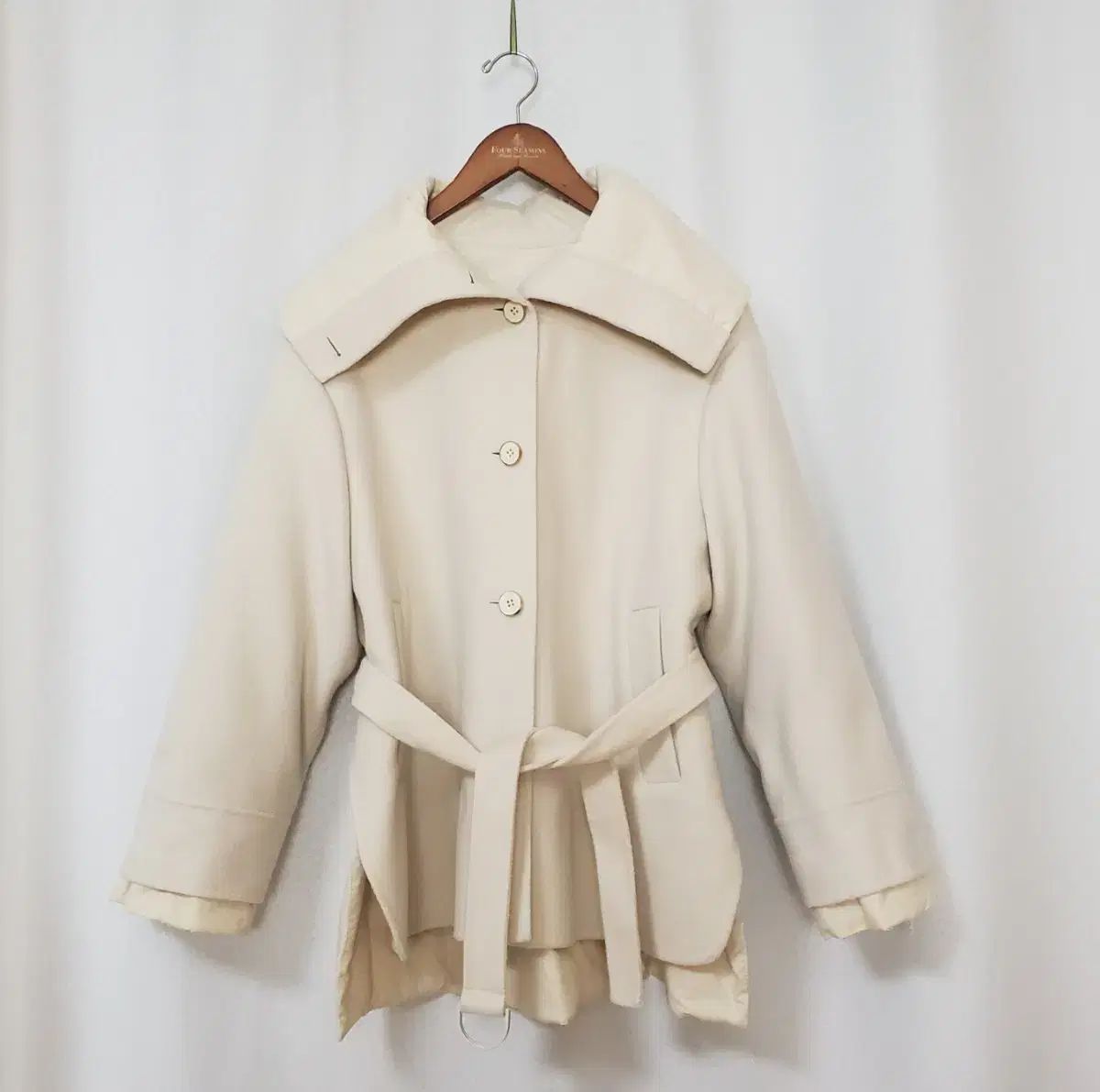 ハンサムSYSTEM ダウン ウールコート55 66