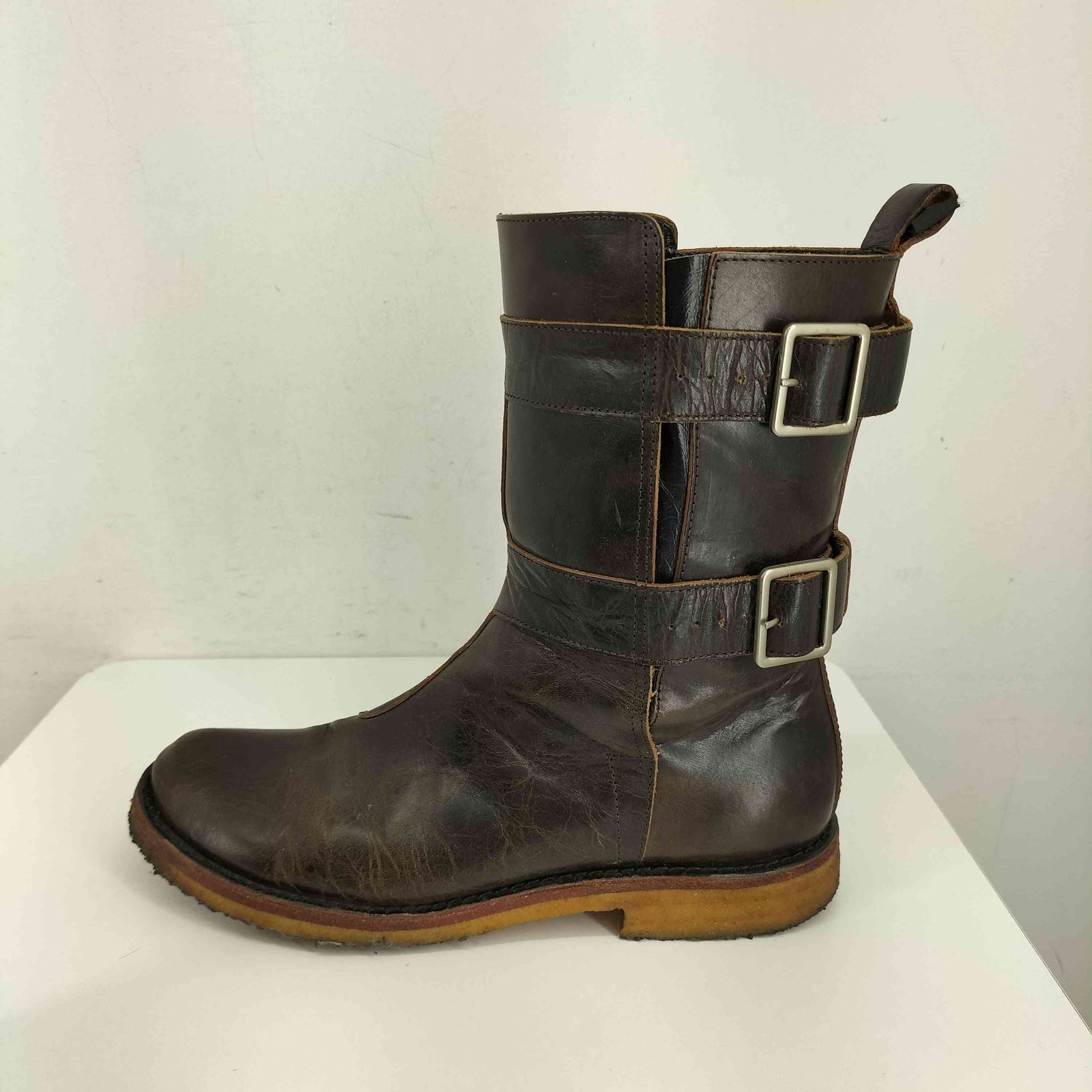 ワイズ Ys ダブルベルト エンジニアブーツ レディース 表記無