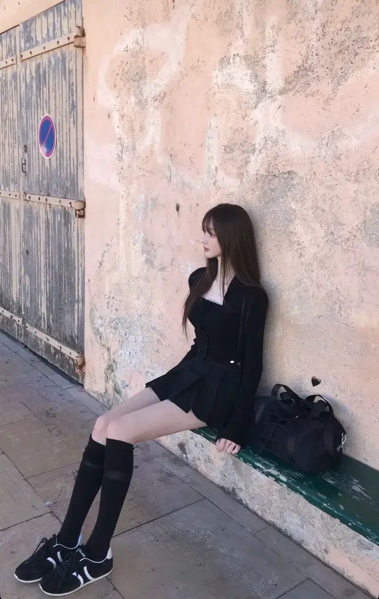 ラベルルブラン ショール リボン カーディガン レース スリーブレス セット