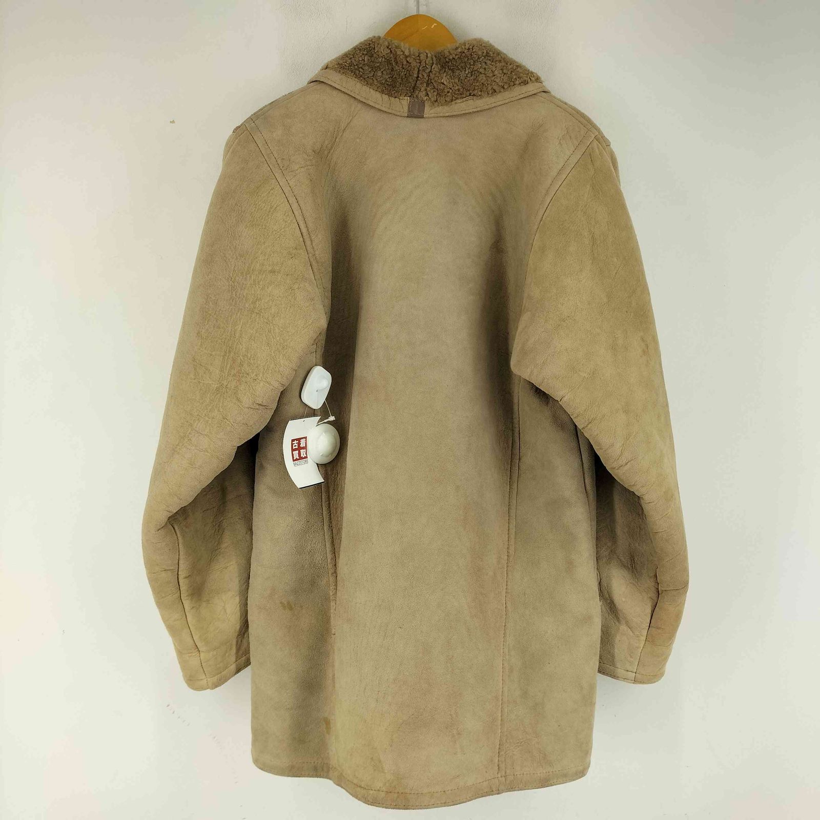 ユーズドフルギ 古着 リアルムートンジャケット レディース 表記無