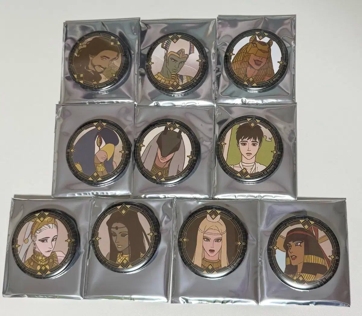 エンネアド 缶バッジ アニメイト まとめ フルセット