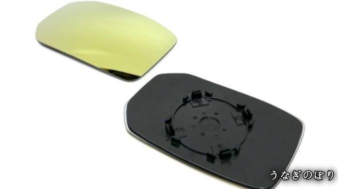 200系 ハイエース 6型～ ドアミラー 広角ワイドミラー 標準ワイドナロー 純正交換式 イエロー ゴールド 左右セットC251105