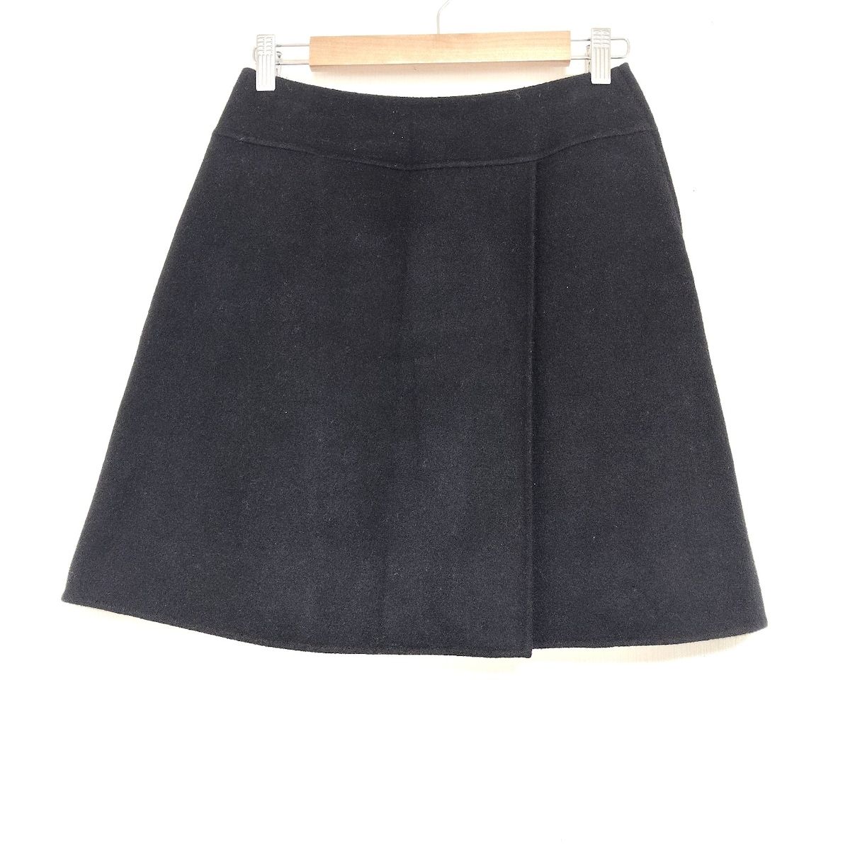 FOXEY(フォクシー) スカート サイズ38 M レディース - 24652 黒 ひざ丈