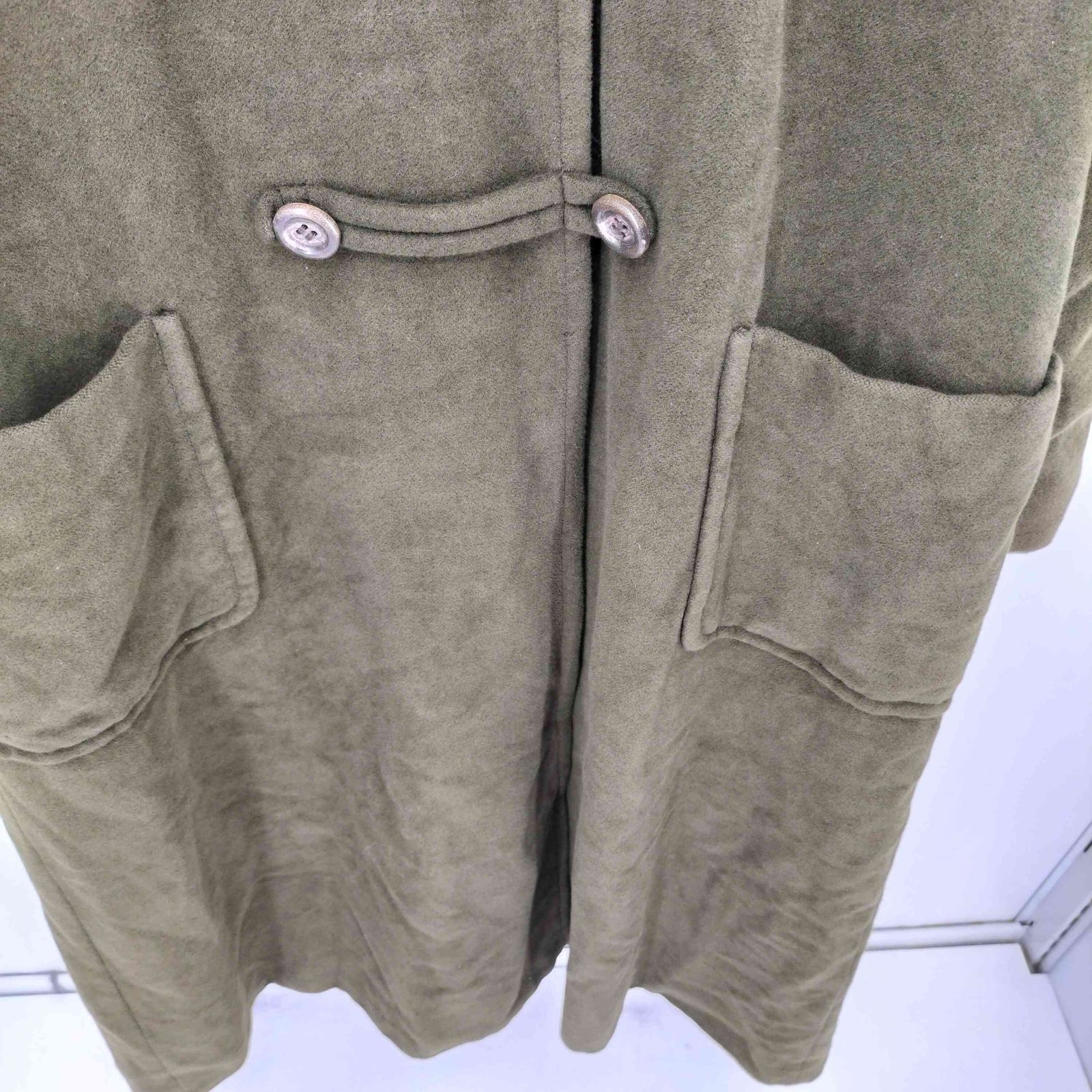 ユーズドフルギ 古着 GRADE Angola アンゴラ フーデッド コート elegance レディース 9 GULLKHAN_COM