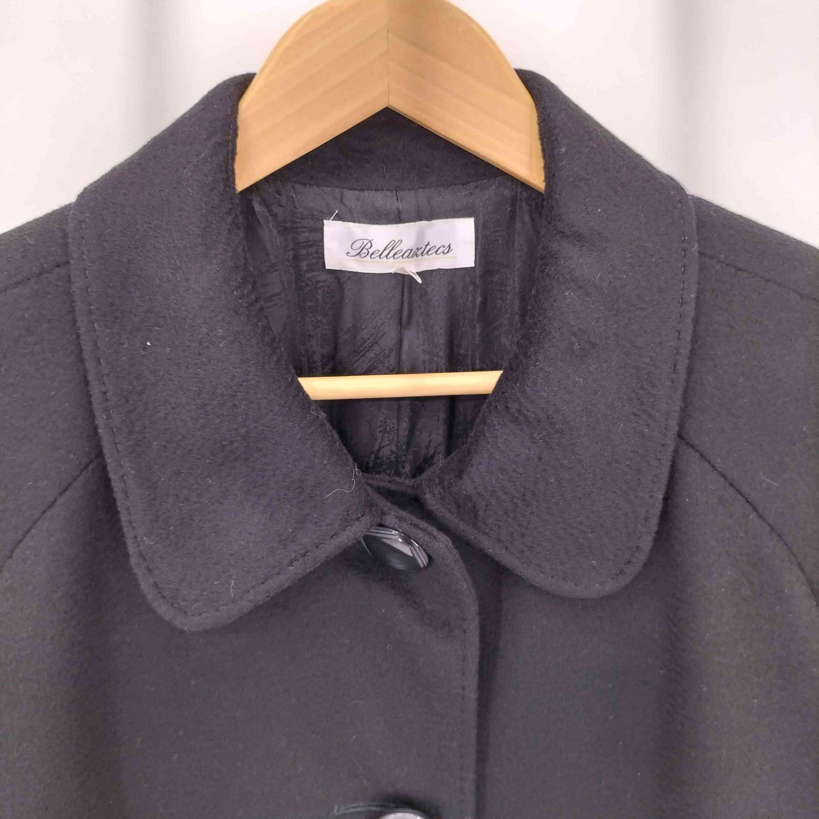 ユーズドフルギ 古着 cashmere100 ラグランスリーブ カシミヤロングコート elegance レディース 13 GULLKHAN_COM