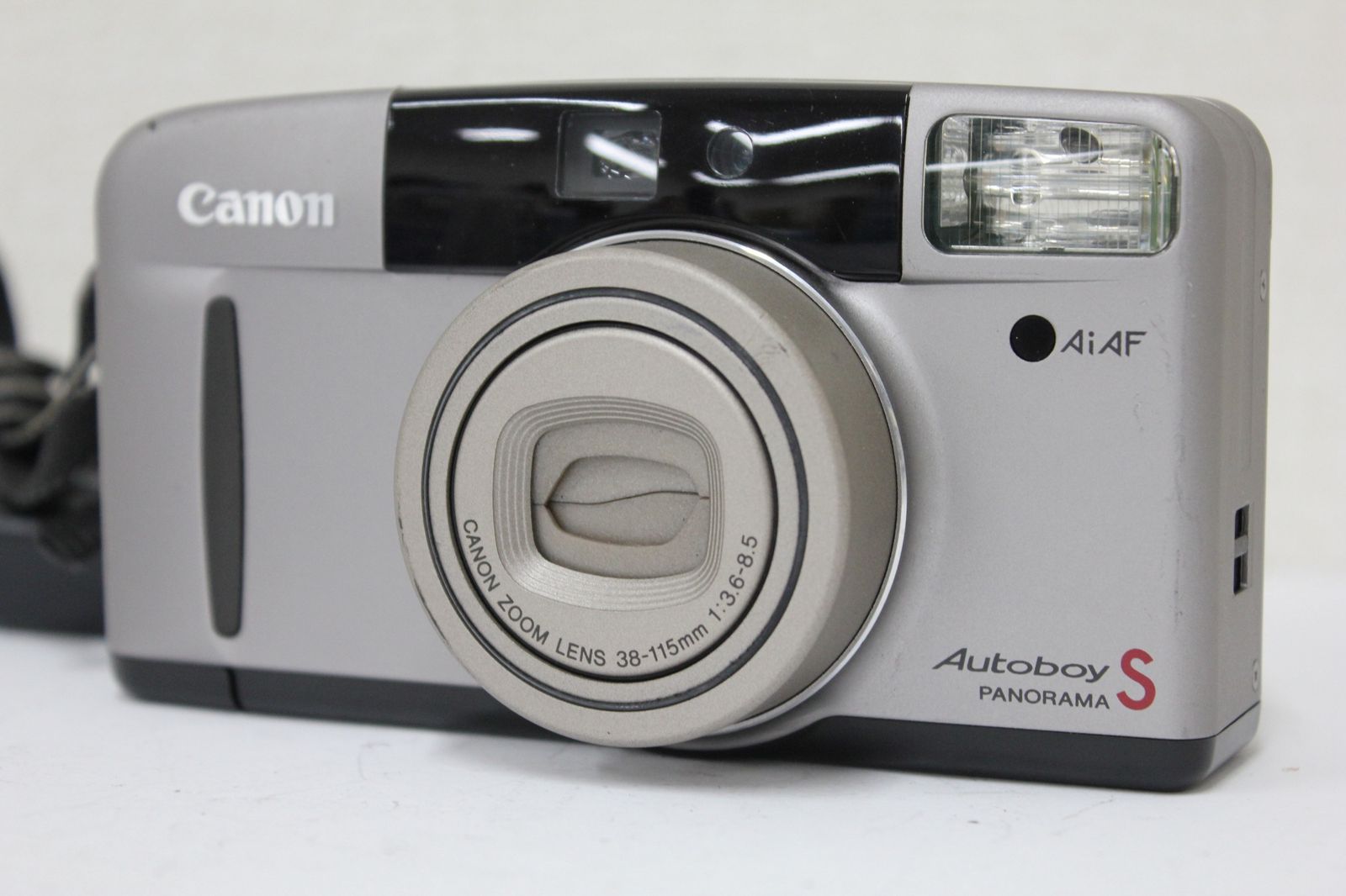 返品保証 キャノン Canon Autoboy S PANORAMA 38-115mm F3.6-8.5 コンパクトカメラ e3637
