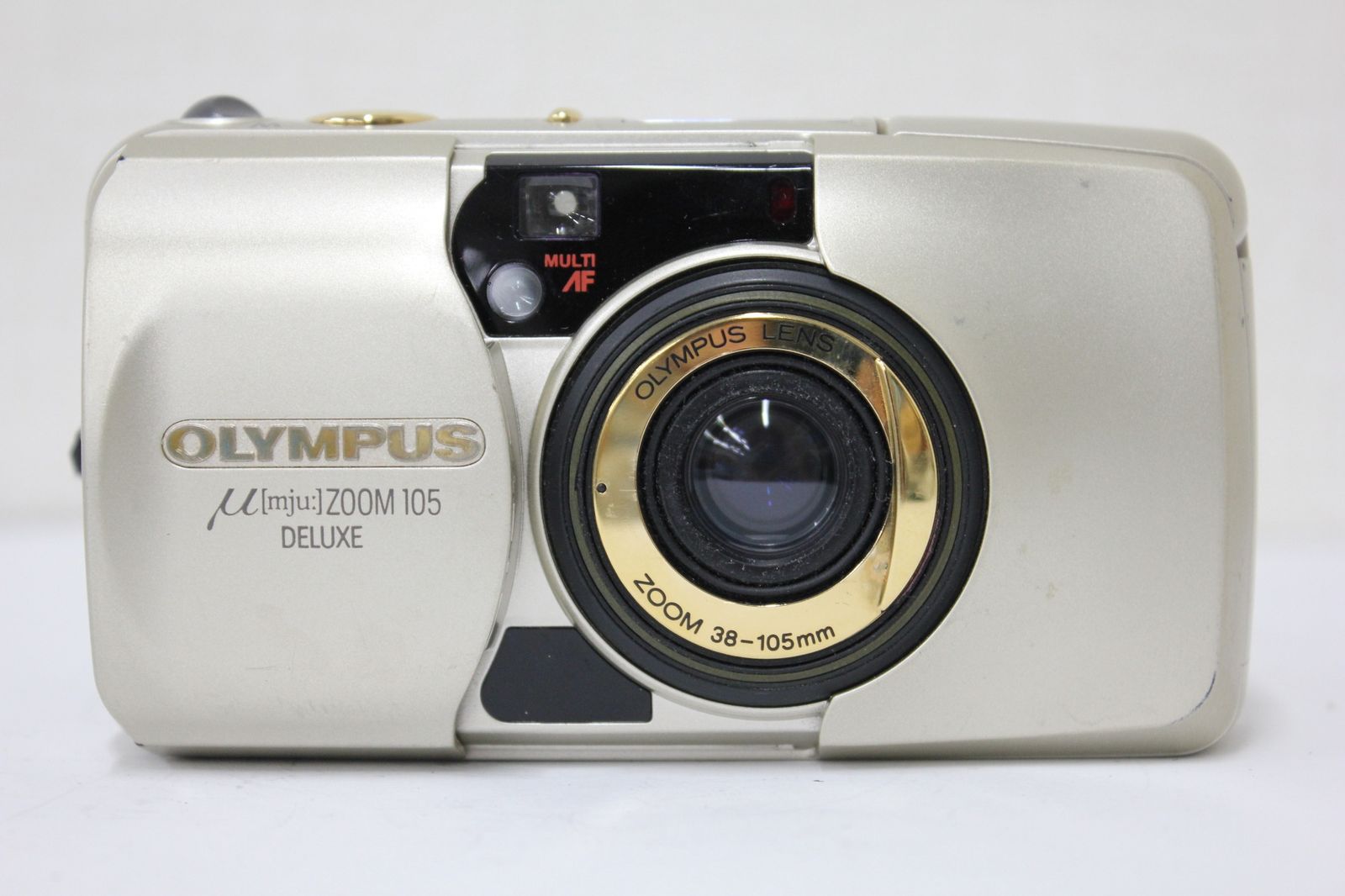 返品保証】 オリンパス Olympus μ mju ZOOM 105 DELUXE 38-105mm