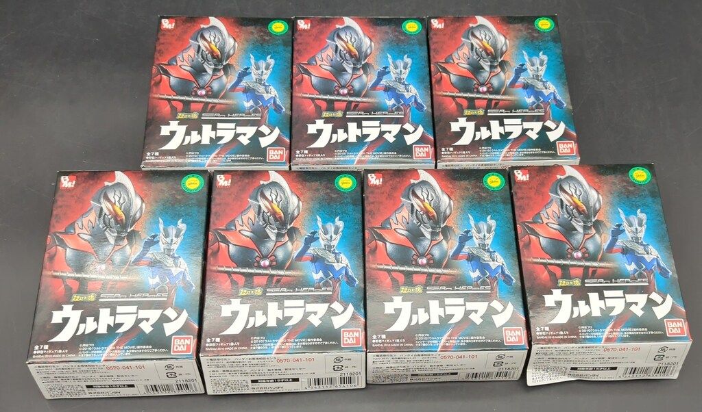 超造形魂 バンダイ 超造形魂 スキャンヒーロー/ウルトラマン 全7種