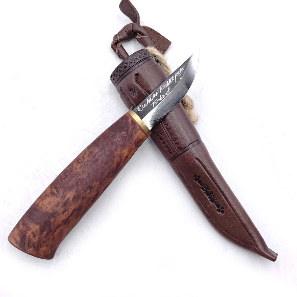 カウハバン プーッコ パヤ ナイフ ブラウン Kauhavan Puukko Paja アウトドア ブッシュクラフト